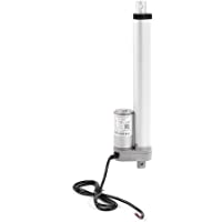 Actuador Lineal de Carrera 12V Force 750N Carrera de Actuador Lineal de 150-700 MM Longitud de Soporte de Motor…